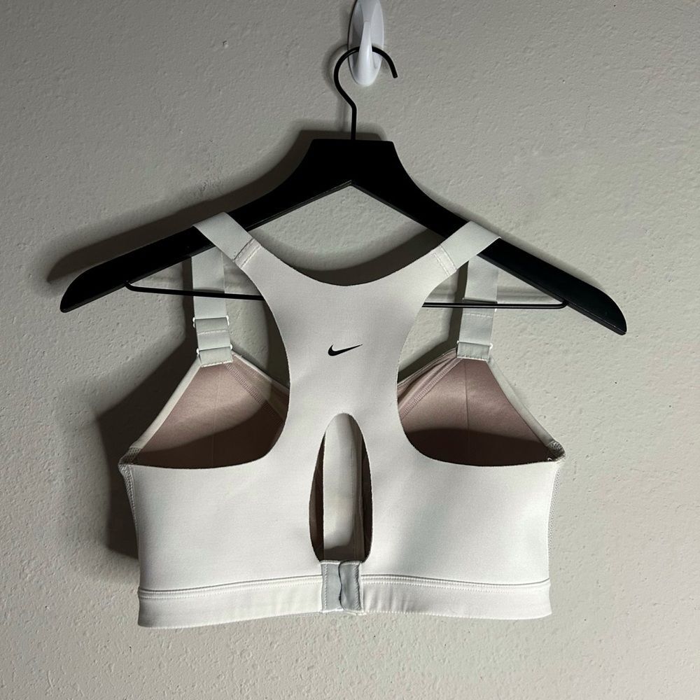 Nike Alpha High Support Padded Zip-Front Sports Bra Size S - Picture 5 of 10